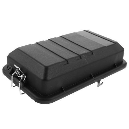 Black durable air filter cover - black,