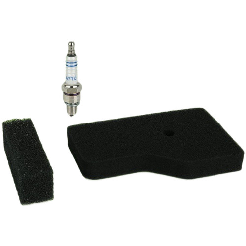 Air filter and - air, spark